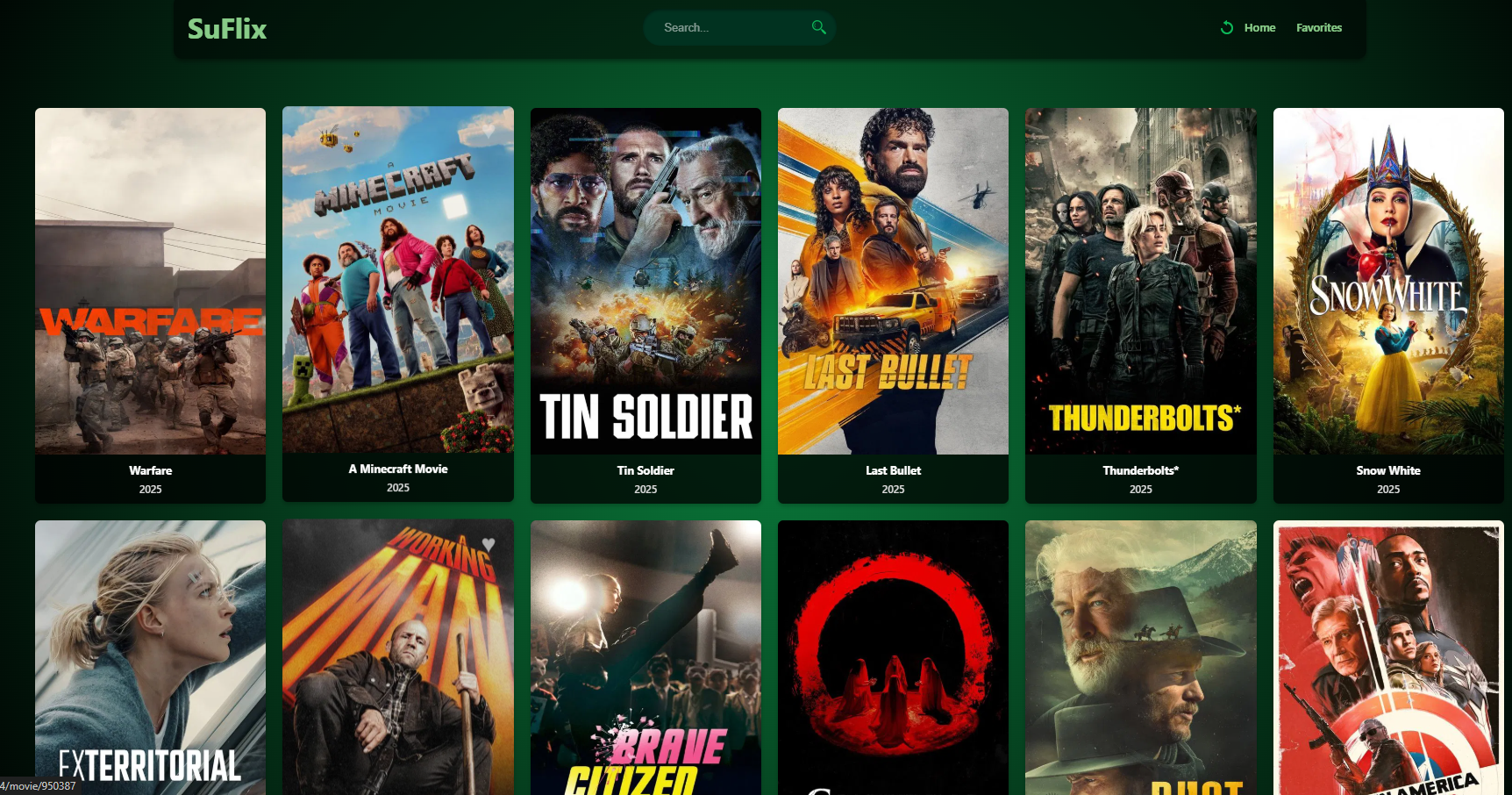 SuFlix - Movie Browsing App
